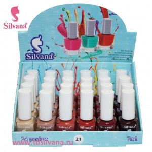 021 Лак для ногтей  Silvana 7 ml
